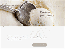 Tablet Screenshot of dolcecremeria.com